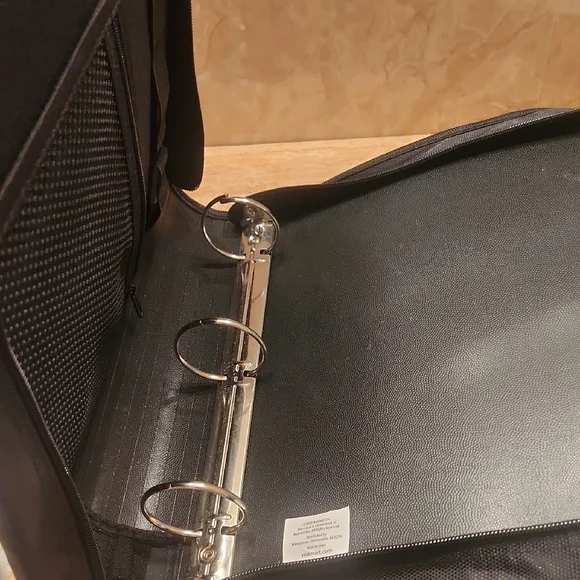 Unicorn Zipper Binder with Pink and Purple Highlights - Picture 5 of 5